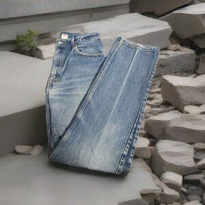 Levis 505 Jeans Mens 34x34 Light Wash Regular Fit Straight Leg Denim Zip Fly.035